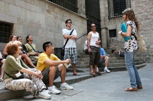Old City Free Walking Tour in Barcelona